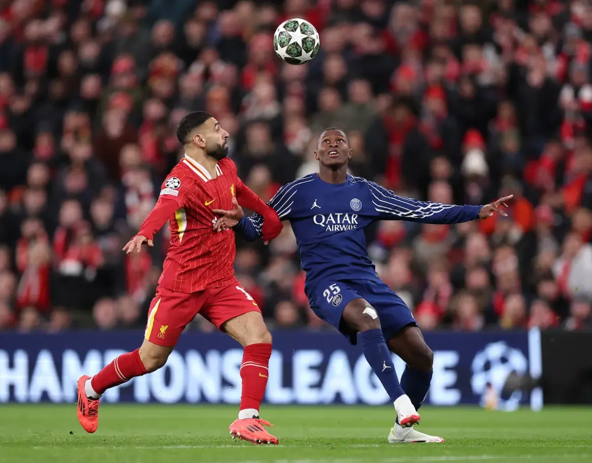 Nuno Mendes Shines as PSG Faces Liverpool in UEFA Champions League