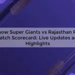 rajasthan royals vs lucknow super giants match scorecard — IN news