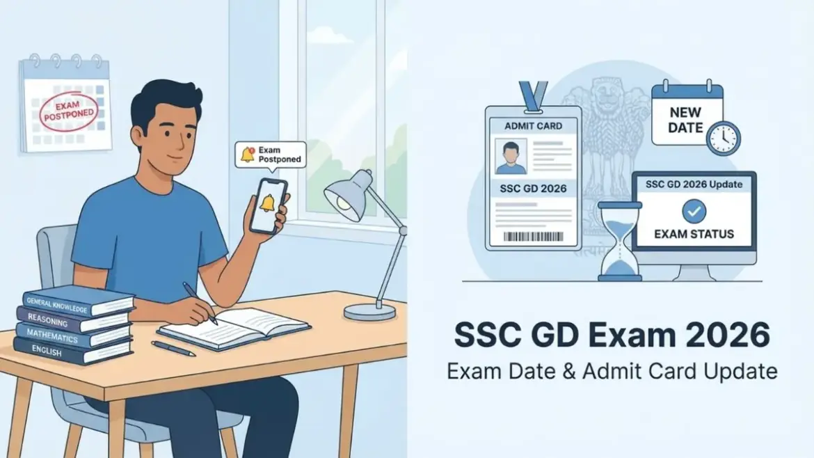 Ssc: Update on  GD Constable Exam 2026