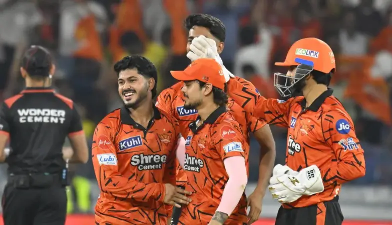 sunrisers hyderabad vs chennai super kings standings — IN news
