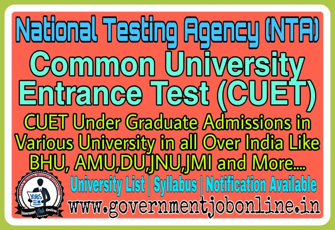 CUET UG 2026 NTA: Exam Schedule and Reporting Instructions