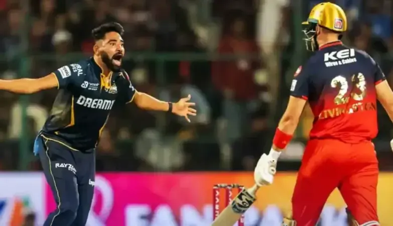 rcb बनाम gt — IN news