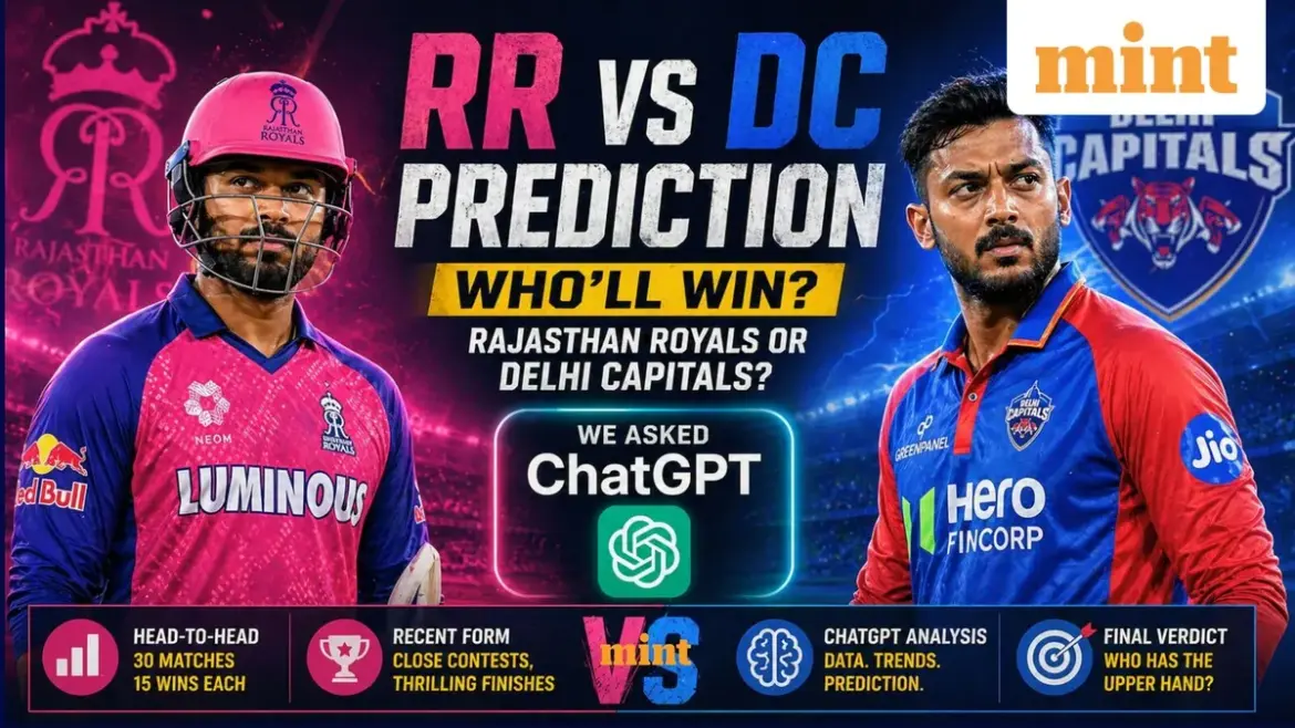 Royals vs Capitals: Rajasthan Royals Face Delhi Capitals in Crucial IPL 2026 Match