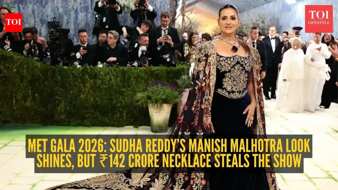 Sudha Reddy Shines at the Met Gala 2026