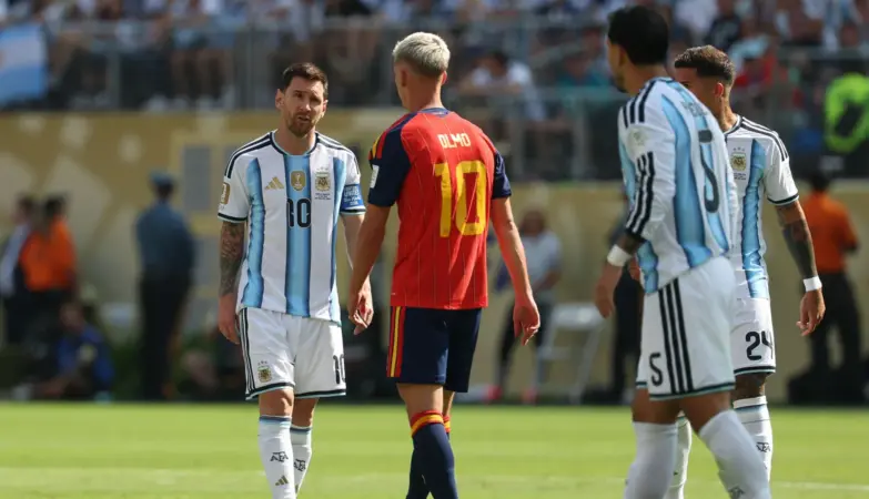 No apology: Argentina's Leandro Paredes breaks silence after World Cup final chaos against Spain as FIFA investigates
