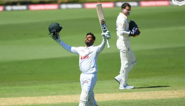 Australia bowlers toil as Tanzid Hasan ton puts Bangladesh in command of first Test