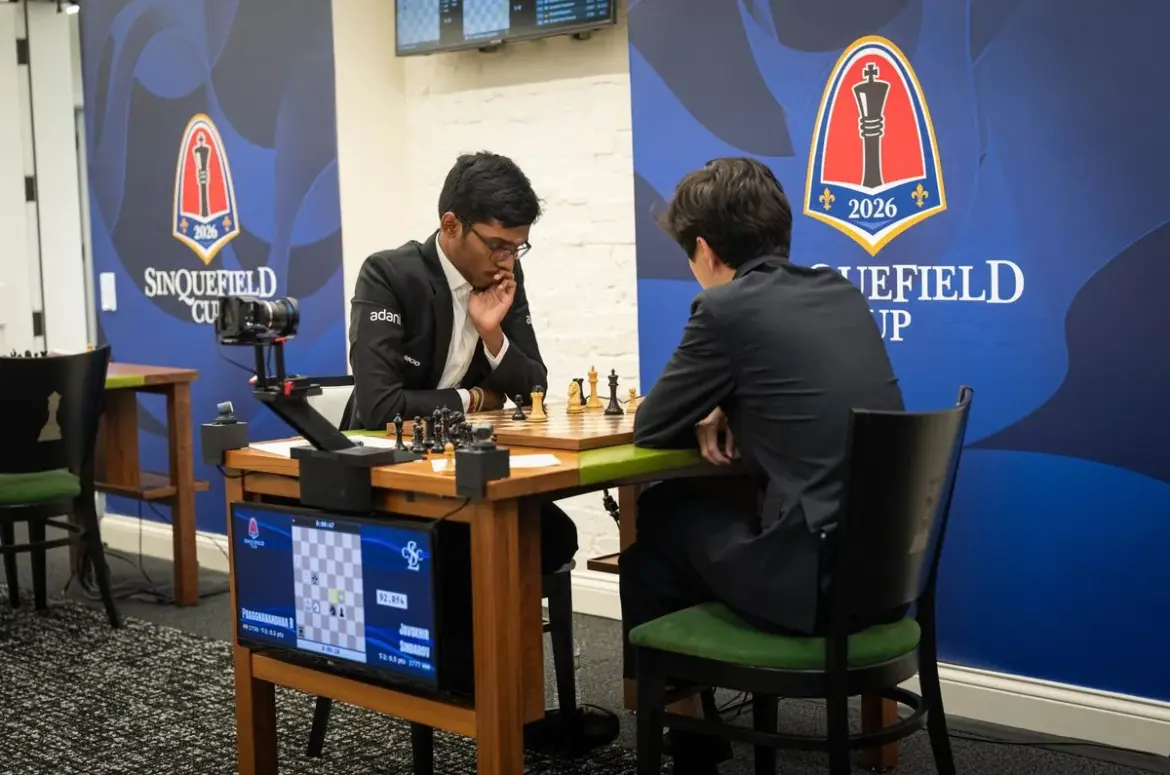 St Louis: Praggnanandhaa secures first Sinquefield Cup victory