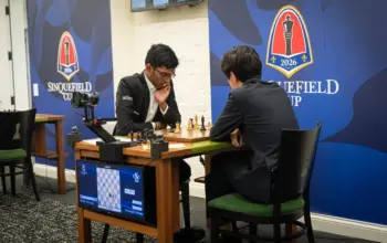 Indian Grandmaster R Praggnanandhaa defeats Javokhir Sindarov in Sinquefield Cup