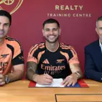 Bruno Guimaraes joins Arsenal from Newcastle
