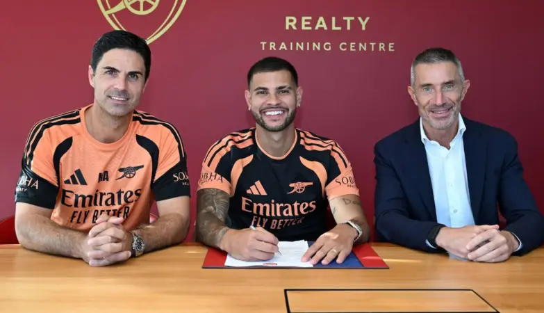 Bruno Guimaraes joins Arsenal from Newcastle